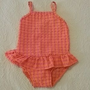 Kids Pink One Piece Swimsuit